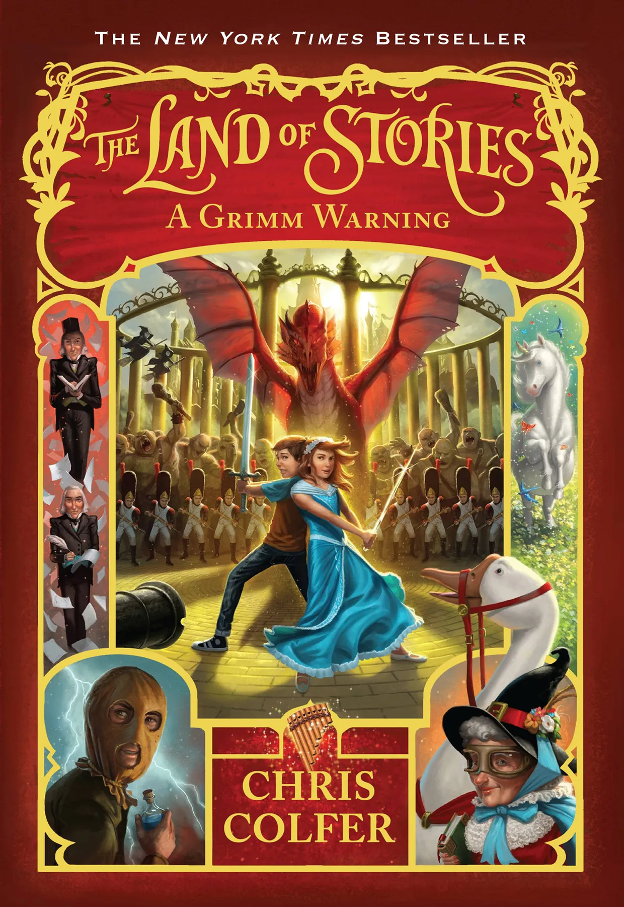 A Grimm Warning (The Land of Stories #3)