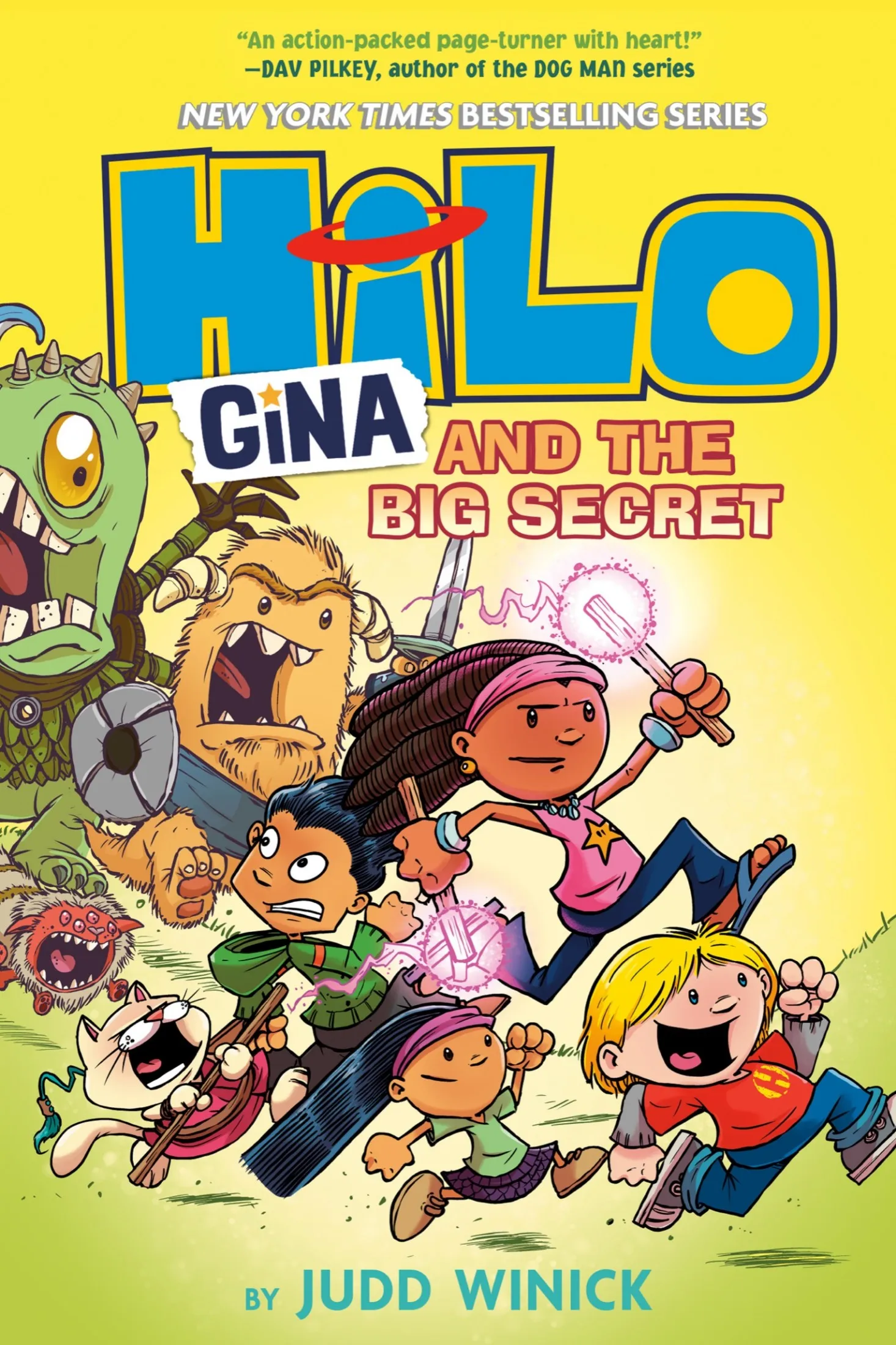 Gina and the Big Secret (Hilo #8)