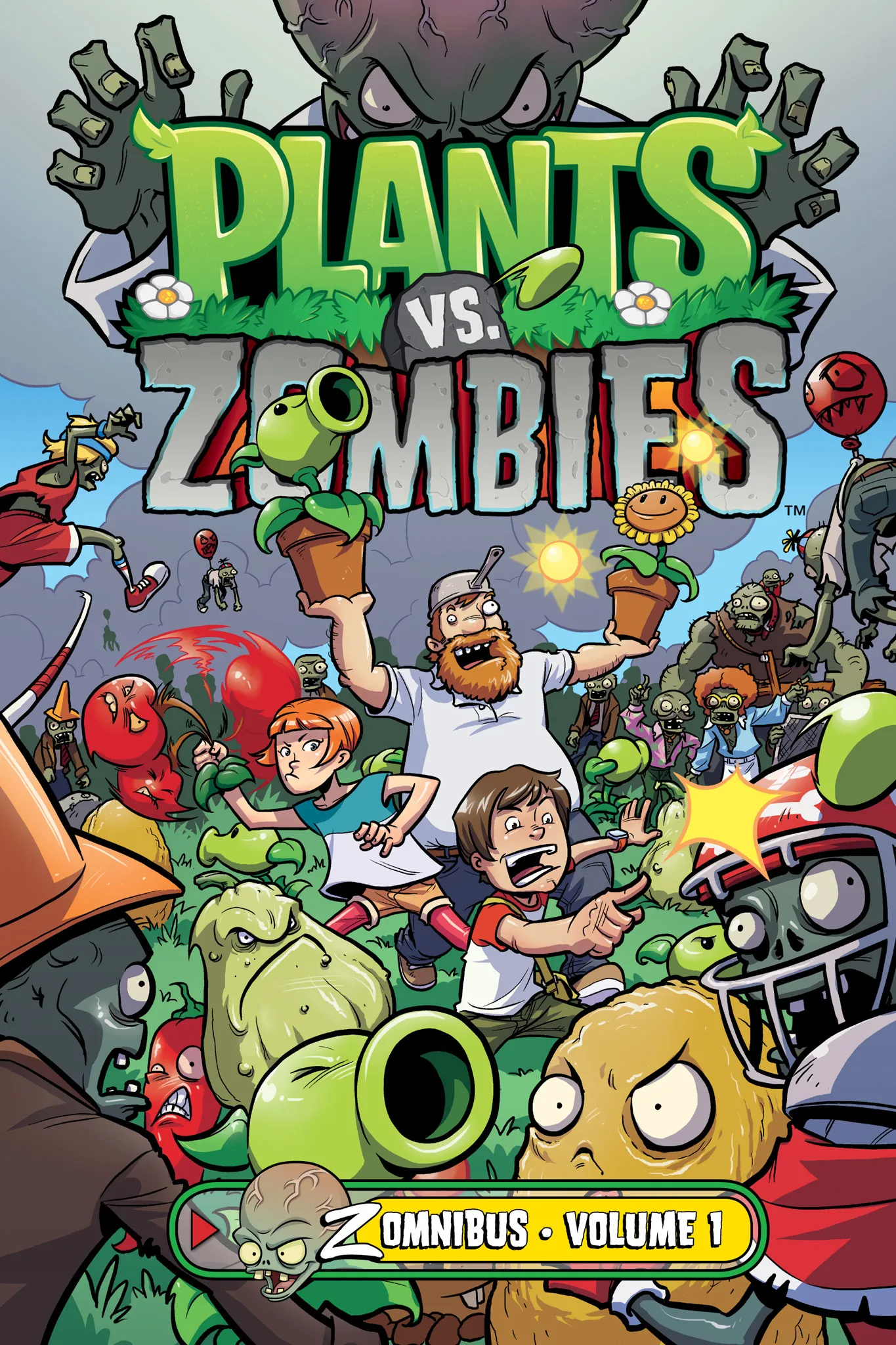 Plants vs. Zombies Zomnibus Volume 1 (Plants vs. Zombies #1-3)