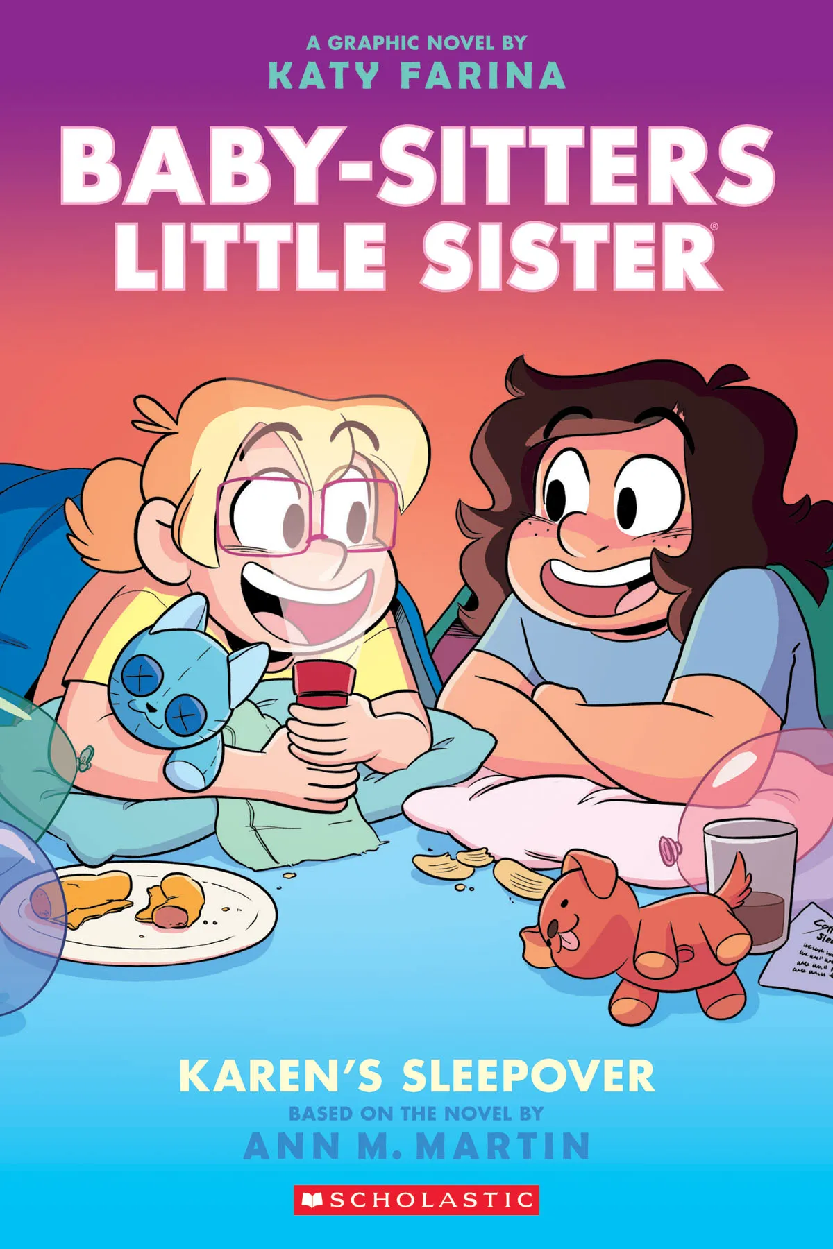 Karen's Sleepover: A Graphic Novel (Baby-Sitters Little Sister Graphic Novels #8)