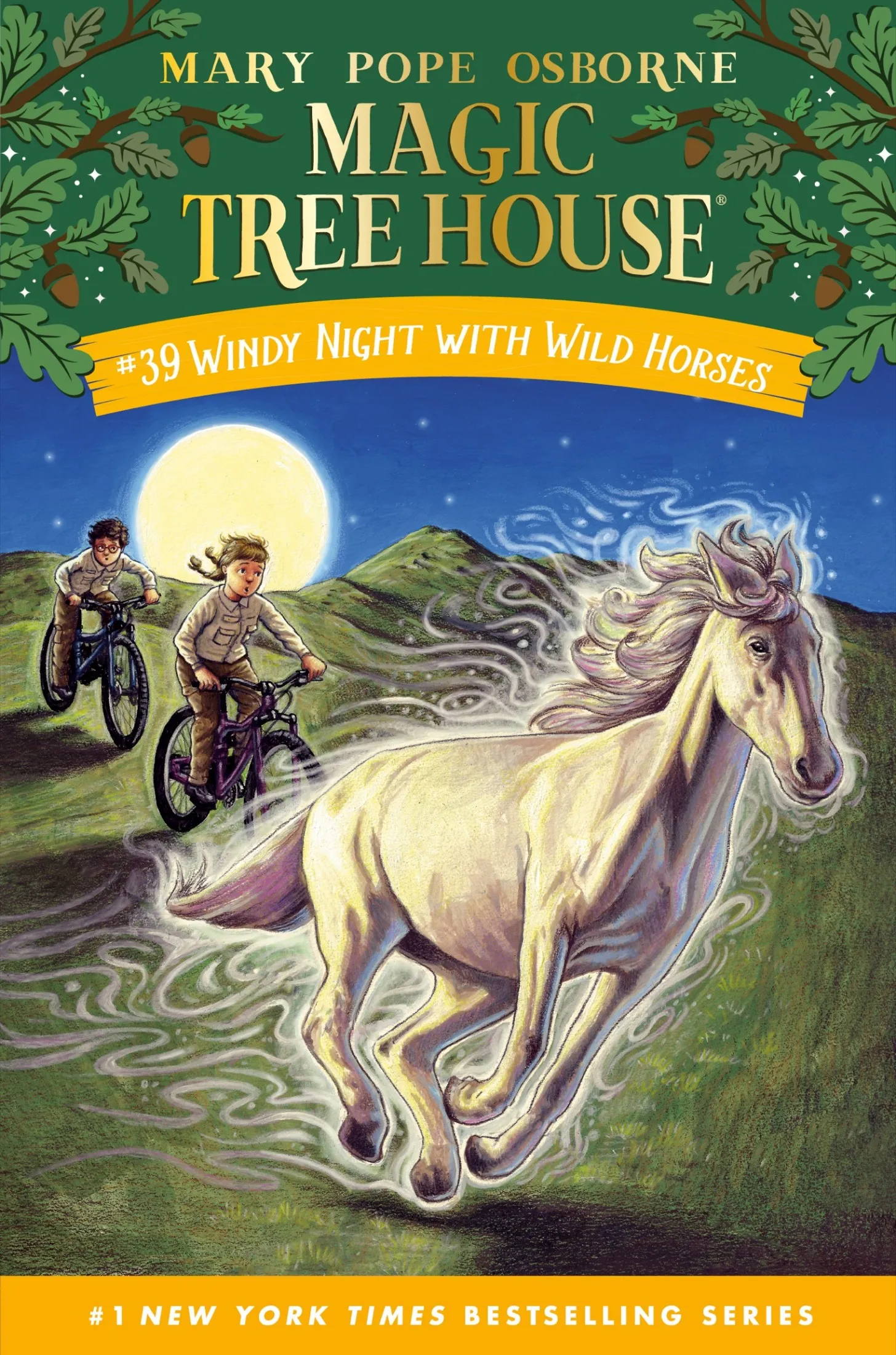 Windy Night with Wild Horses (Magic Tree House #39)