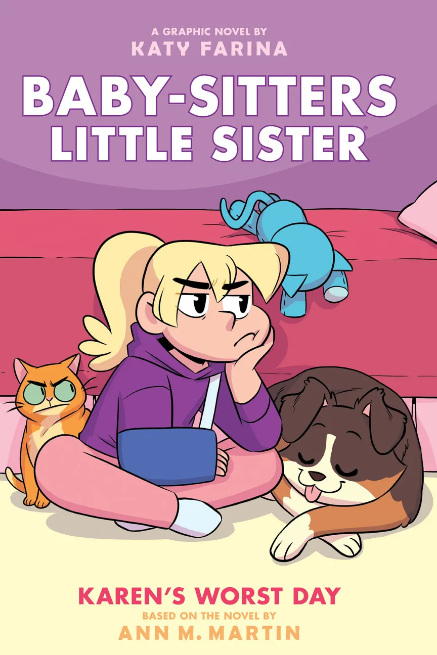 Karen's Worst Day: A Graphic Novel (Baby-Sitters Little Sister Graphic Novels #3)