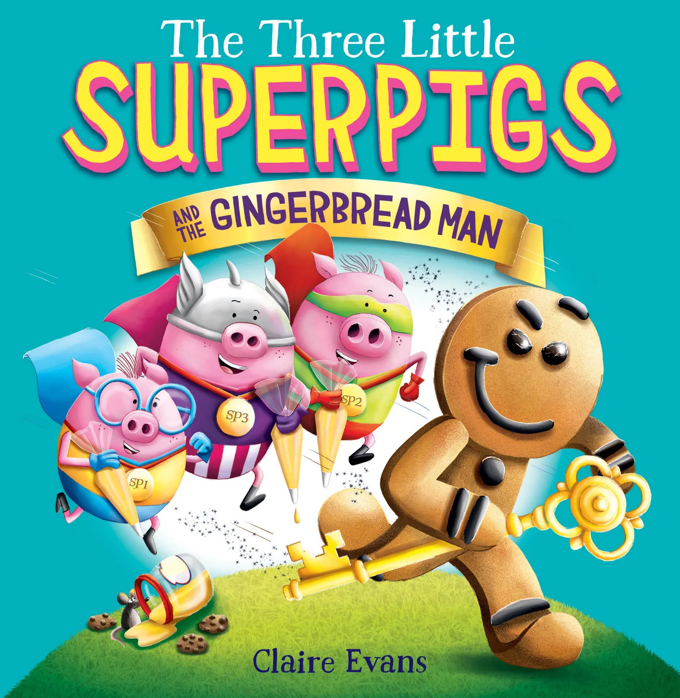 The Three Little Superpigs and the Gingerbread Man (The Three Little Superpigs)
