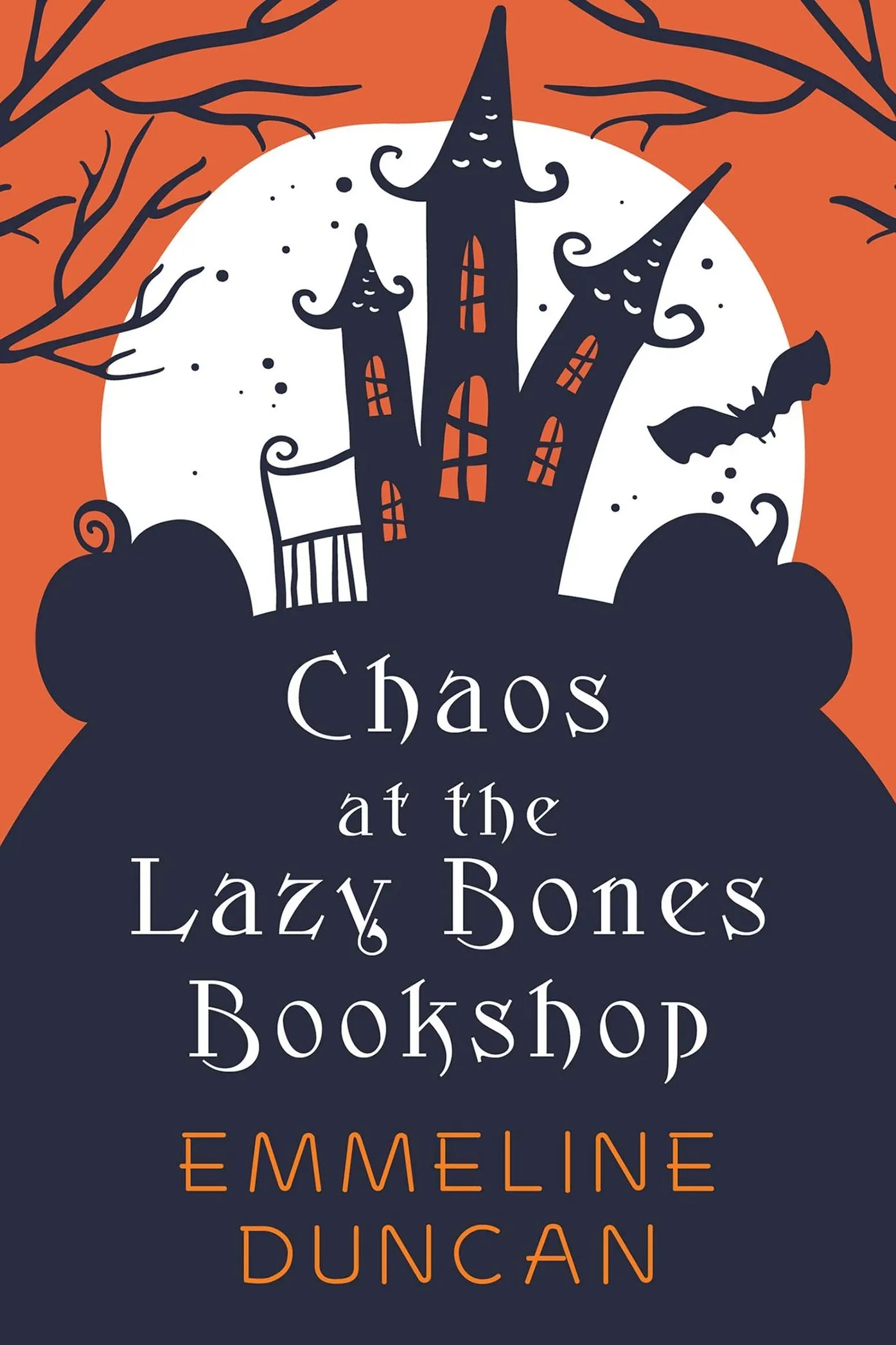Chaos at the Lazy Bones Bookshop (A Halloween Bookshop Mystery #1)