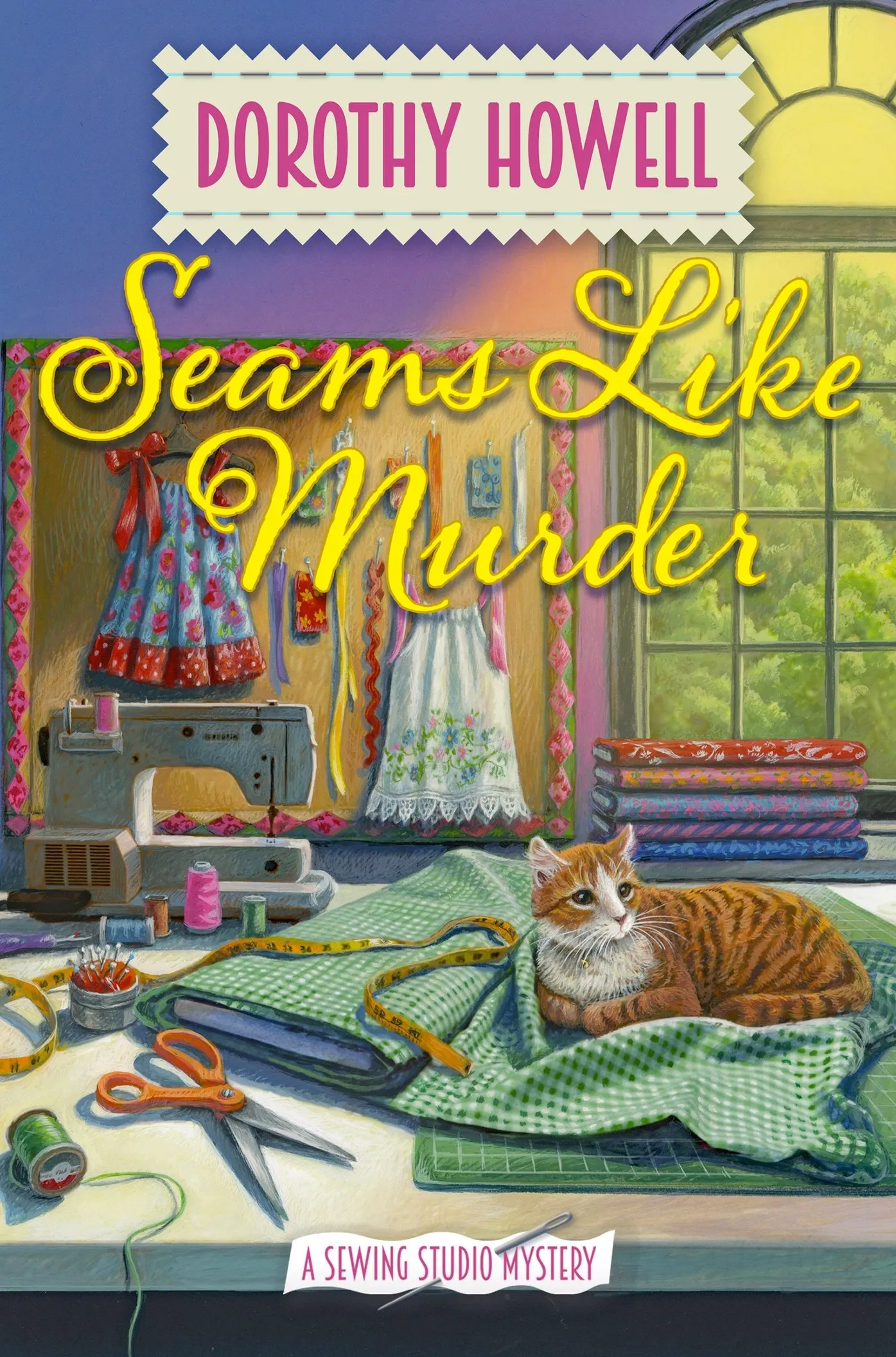 Seams Like Murder (A Sewing Studio Mystery #1)