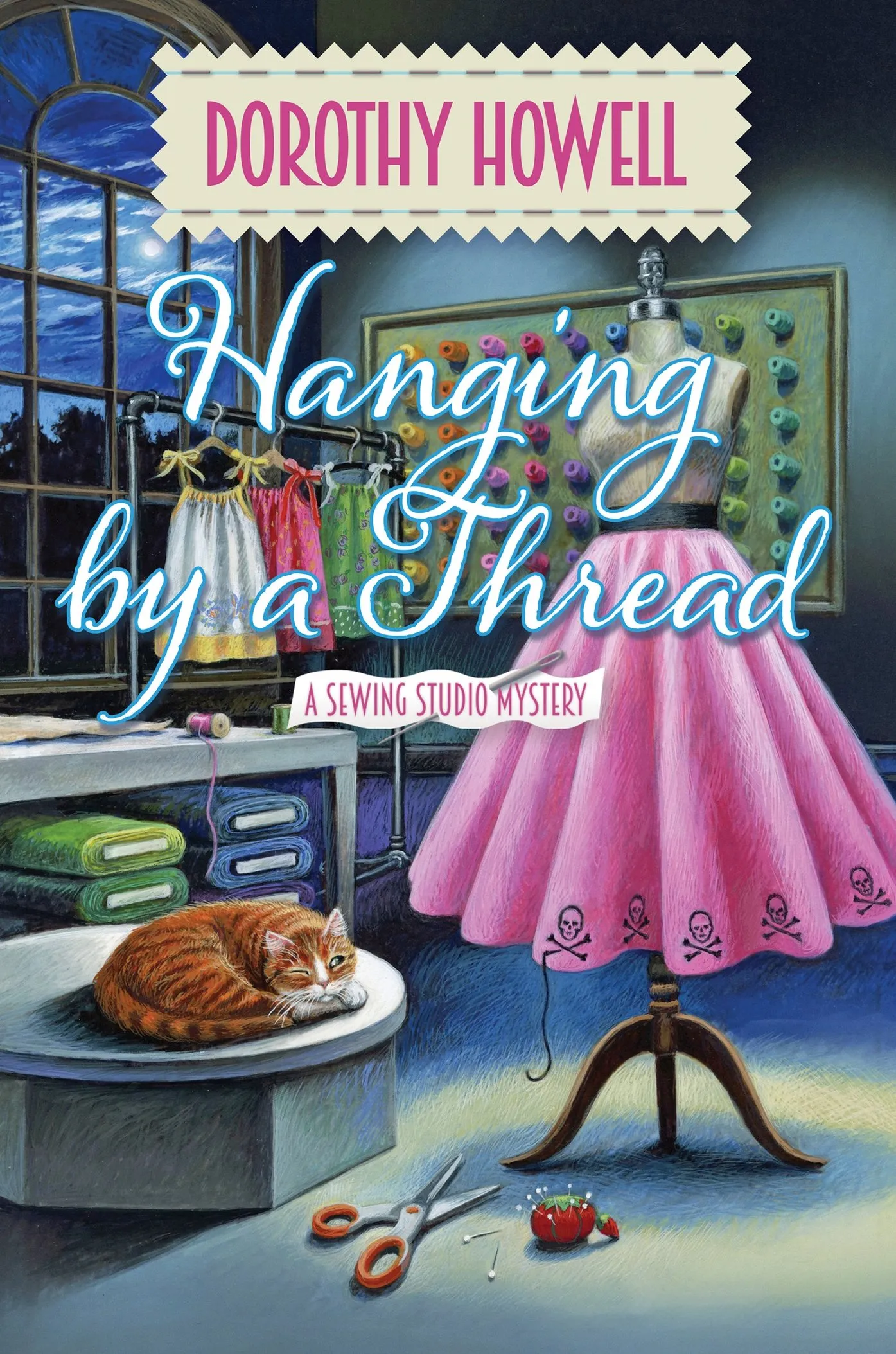 Hanging by a Thread (A Sewing Studio Mystery #2)