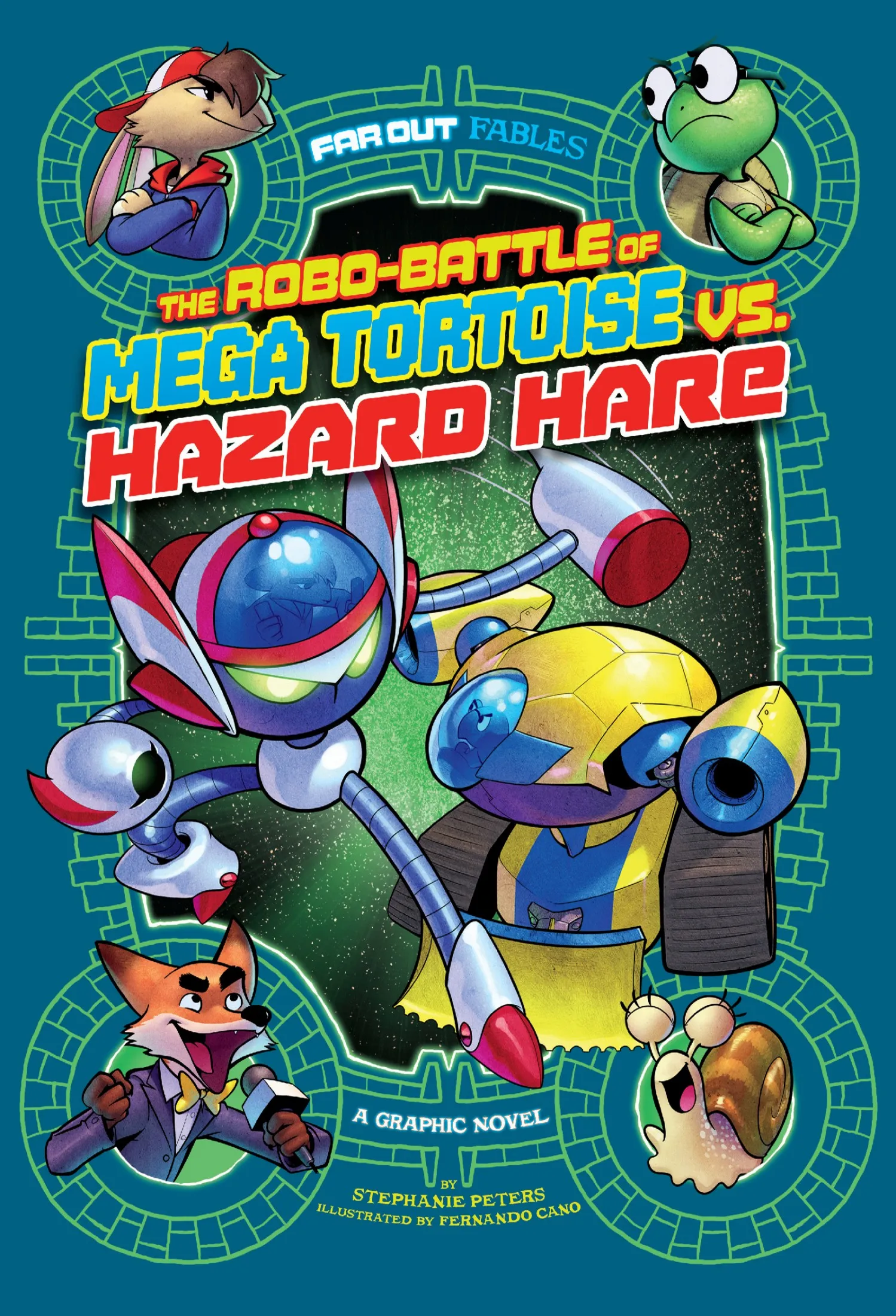 The Robo-battle of Mega Tortoise vs. Hazard Hare (Far Out Fables #3)