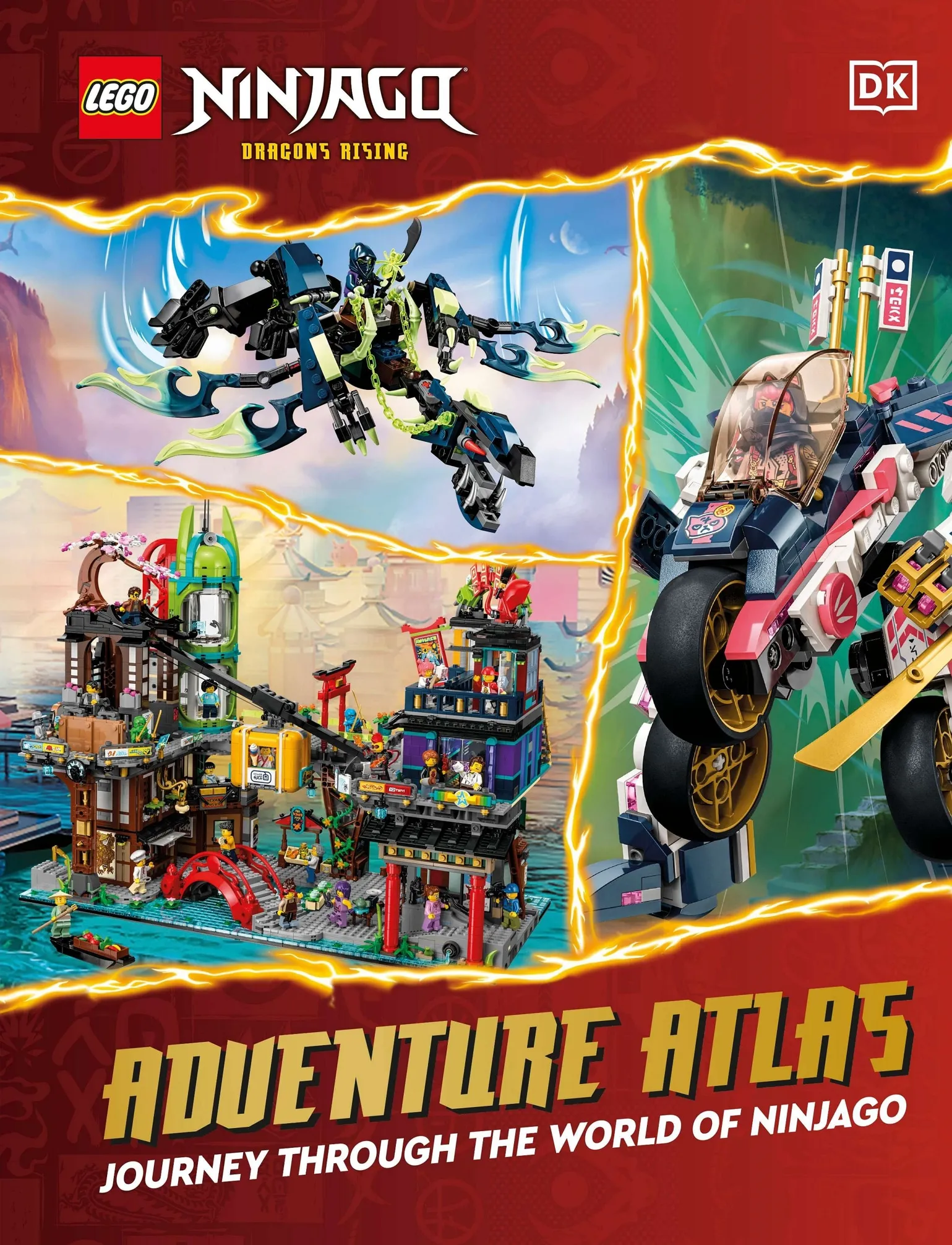 LEGO Ninjago Dragons Rising Adventure Atlas: Journey Through the World of Ninjago