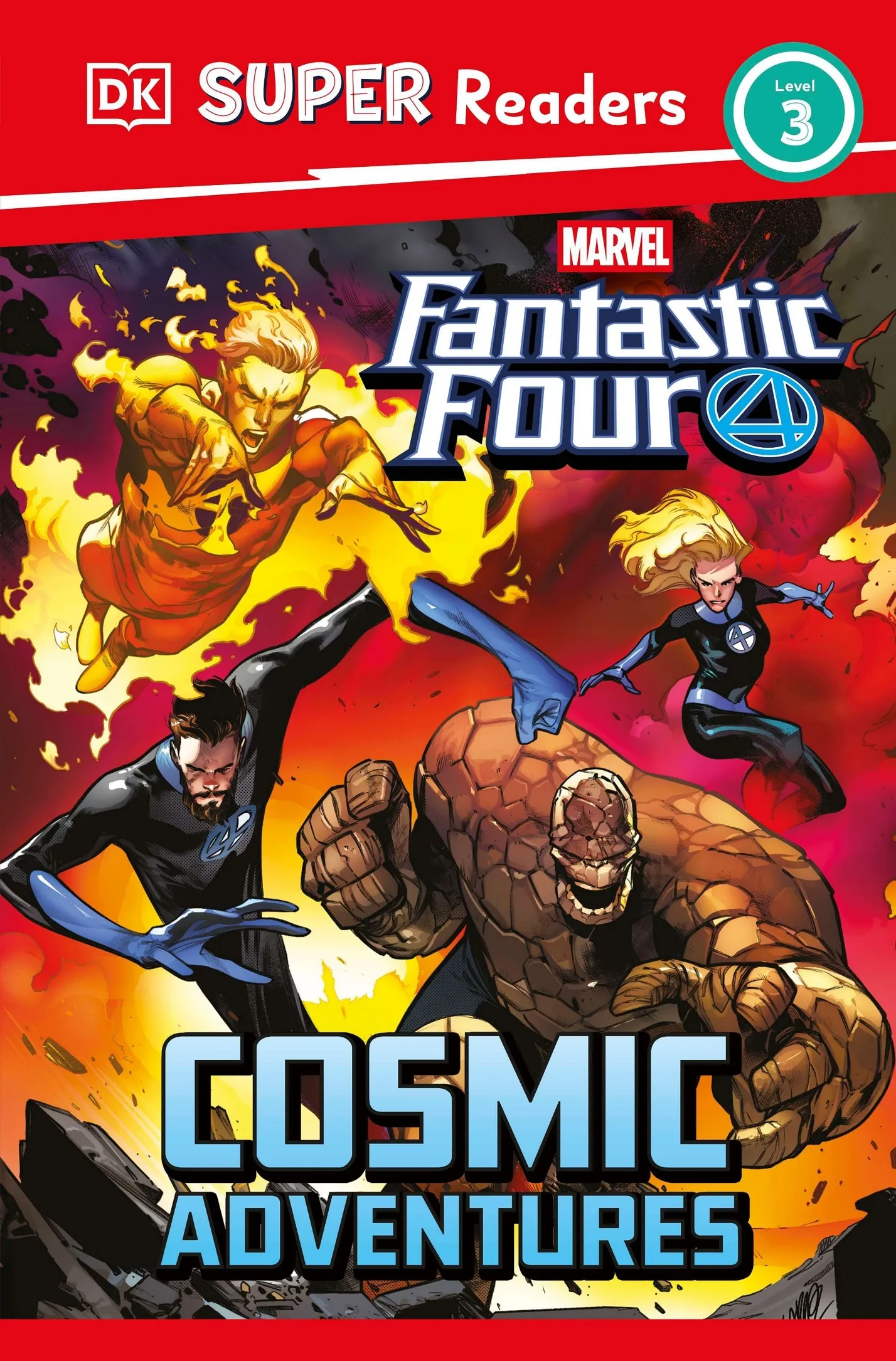 Marvel Fantastic Four Cosmic Adventures (DK Super Readers&#44; Level 3)