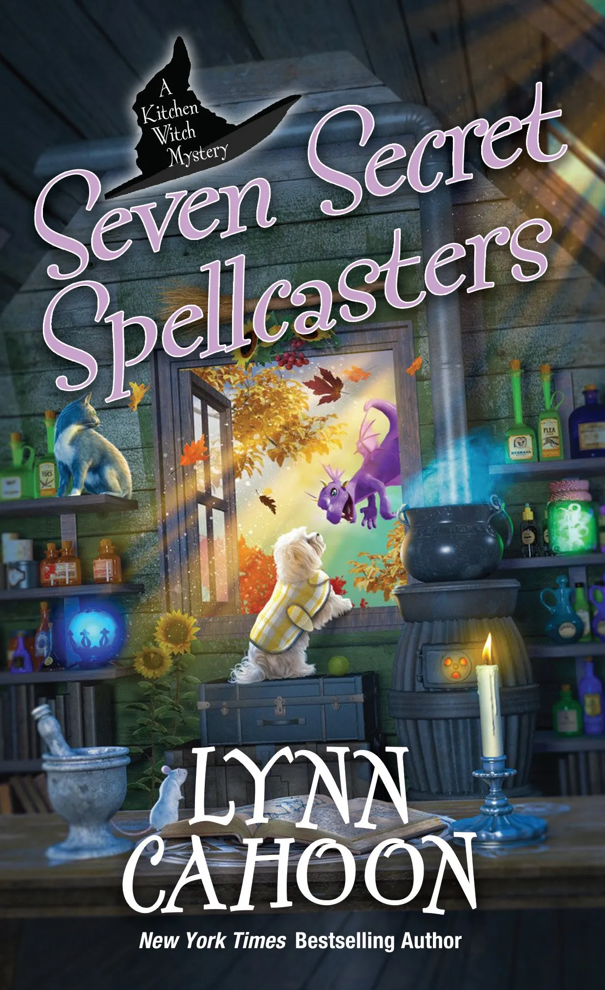 Seven Secret Spellcasters (Kitchen Witch Mysteries #7)