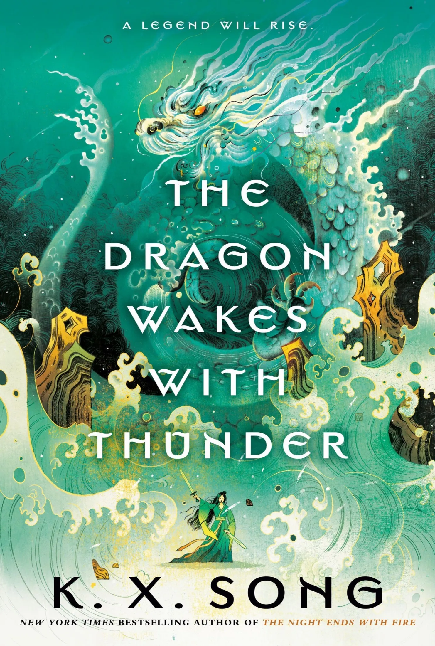 The Dragon Wakes with Thunder (The Dragon Spirit Duology #2)