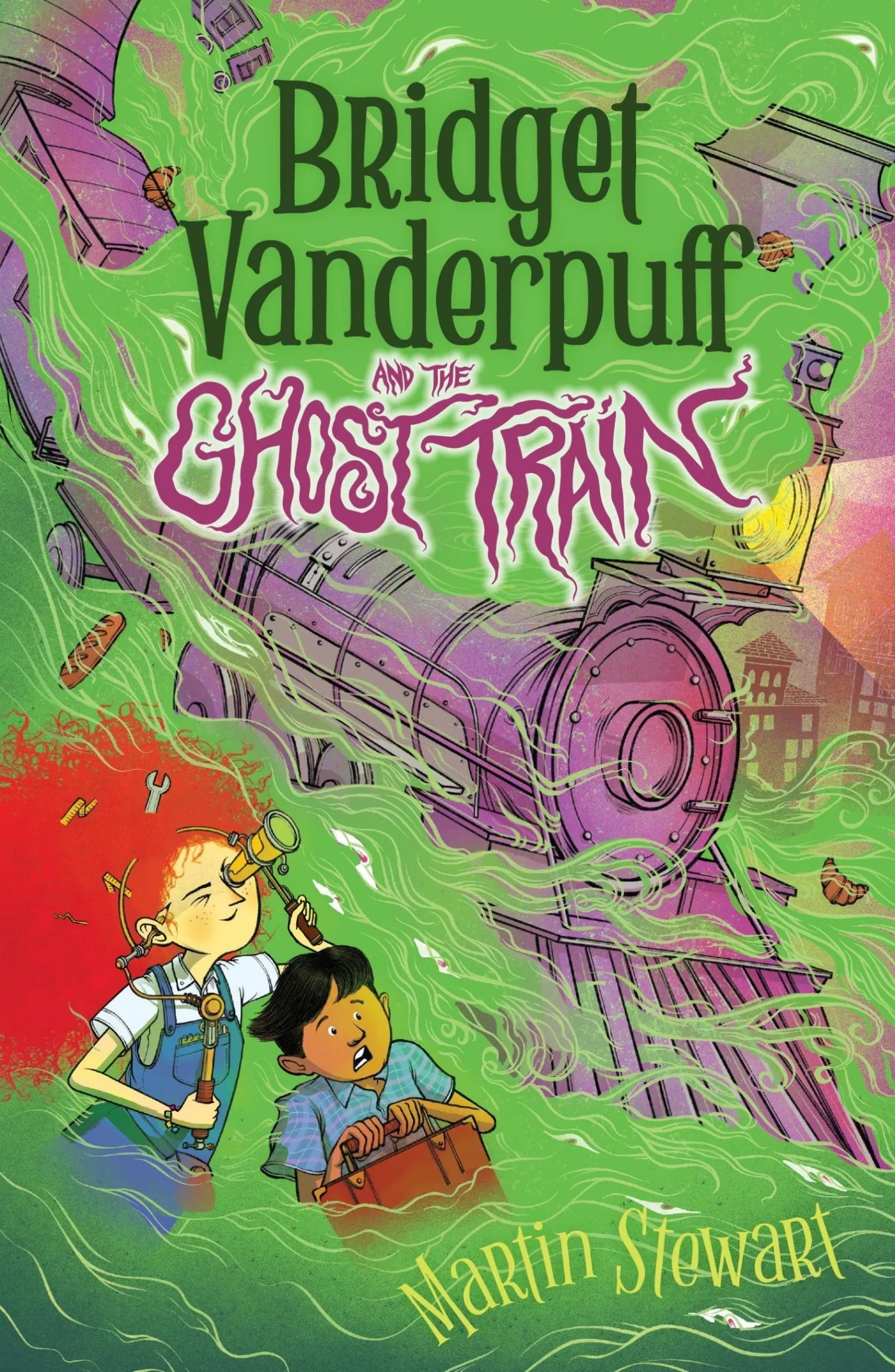 Bridget Vanderpuff and the Ghost Train (Bridget Vanderpuff #2)