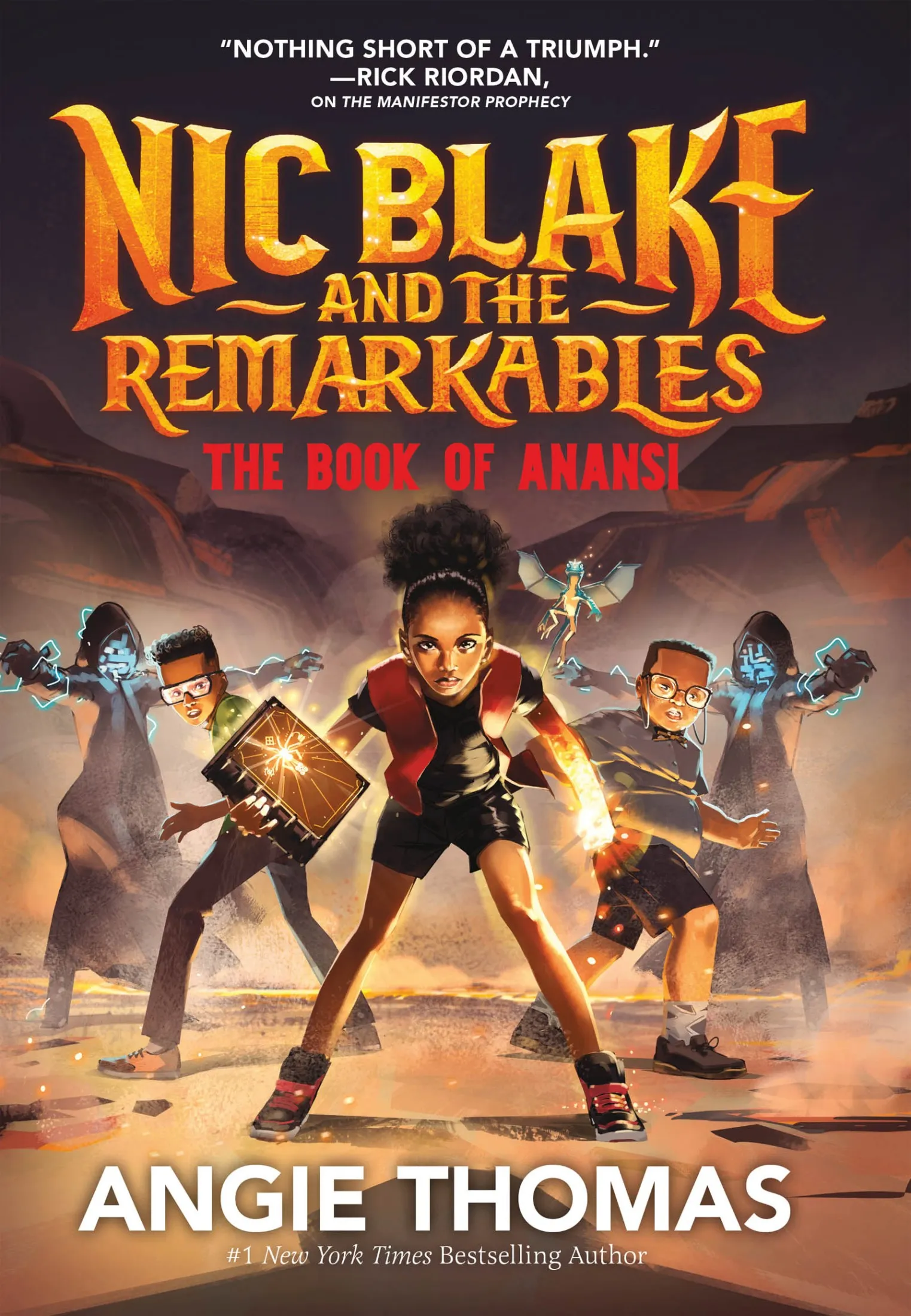 The Book of Anansi (Nic Blake and the Remarkables #2)