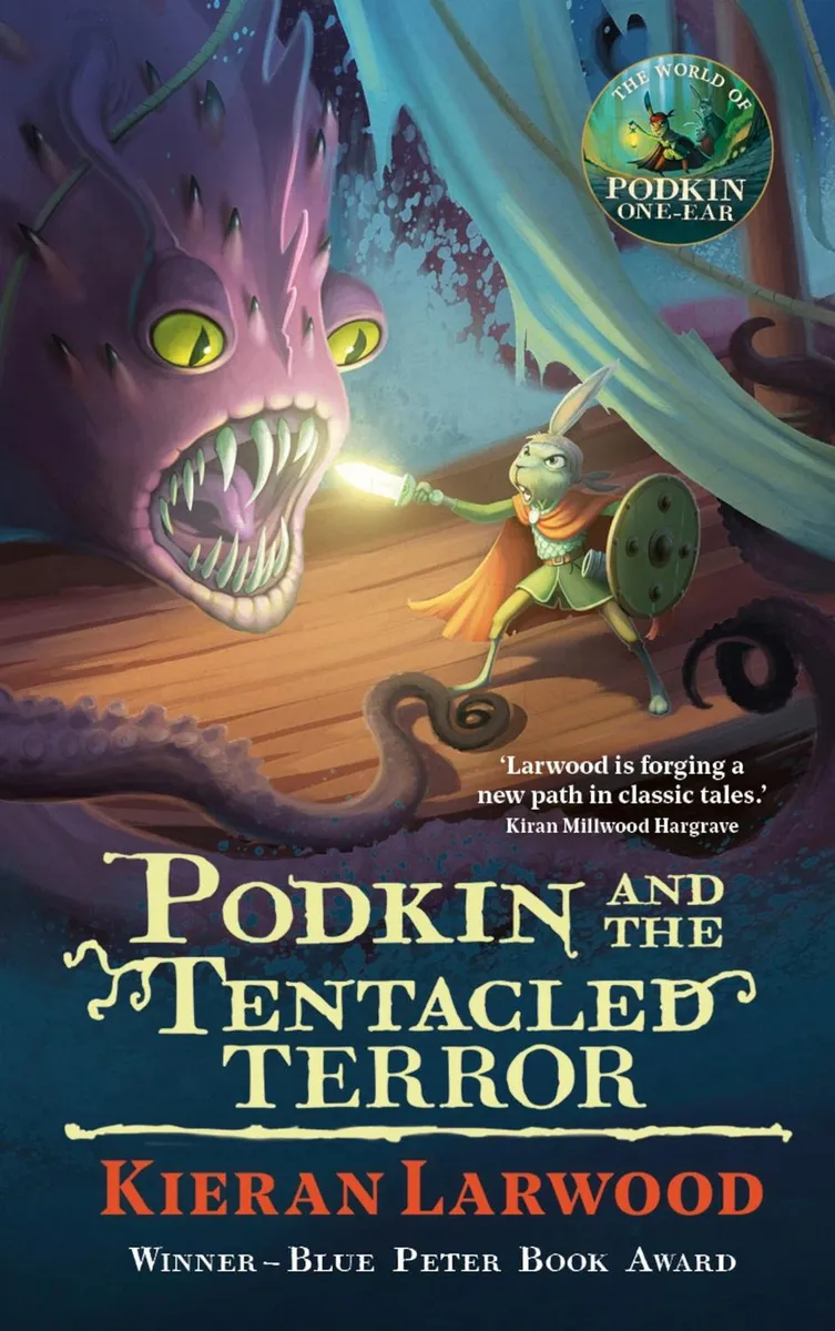 Podkin and the Tentacled Terror (The World of Podkin One-Ear #8)