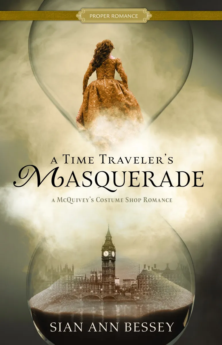 A Time Traveler's Masquerade (A McQuivey's Costume Shop Romance #1)